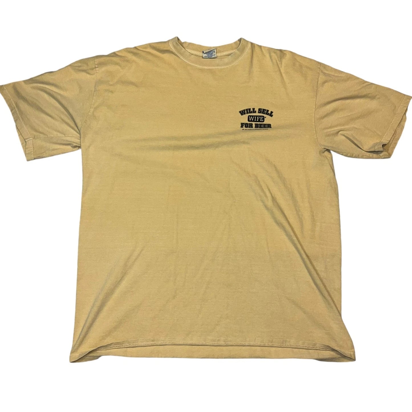 Crazy Shirts Tshirt Beer Dyed Graphic Sell Wife For Beer Hawaii Humor New Xxl T-Shirt | High-Quality Print | Popular Graphic Edition