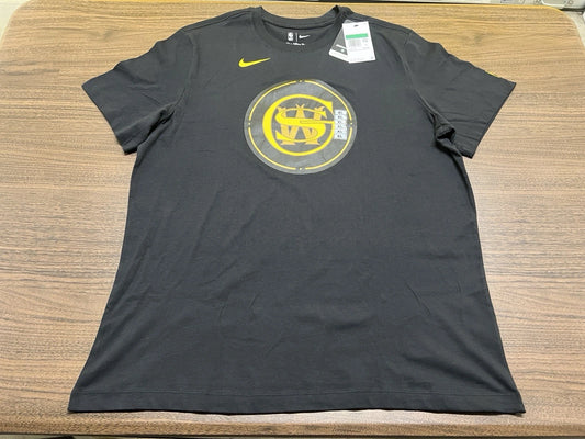 Golden State Warriors City Edition Mens Black Nike T-shirt - Xl - Nwt Fn115-010 | Trendy Graphic Tee | Casual Unisex T-shirt
