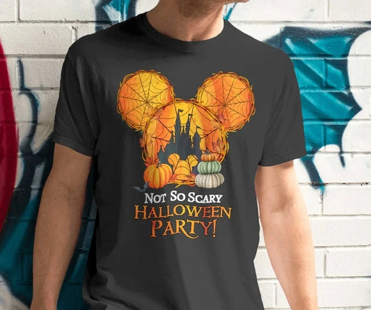 Not So Scary Halloween Party Shirt, Halloween Disneyland Family Shirts 2025