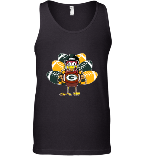 The Green Bay Packers Thanksgiving Turkey Football Nfl Tank Top