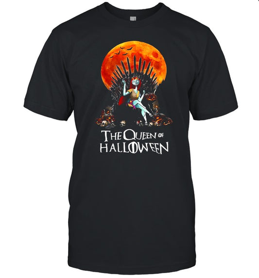 Sally Princess The Queen Of Halloween Vintage T shirt
