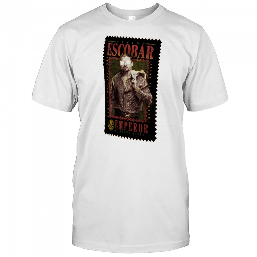 Santos Escobar Emperor Of Lucha Libre Legado Del Fantasma WWE 2025 t shirt