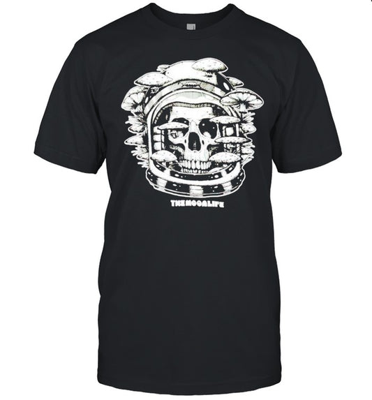 Shrooms of doom the moon life shirt