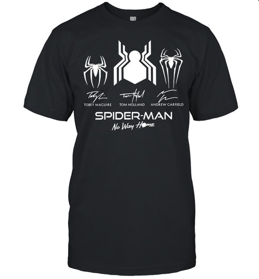 Spider Man No Way Home Signature T shirt