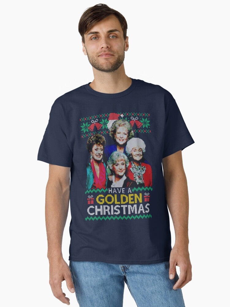 Golden Christmas Classic TShirt T-Shirt | Best-Selling Design | Limited Christmas Style
