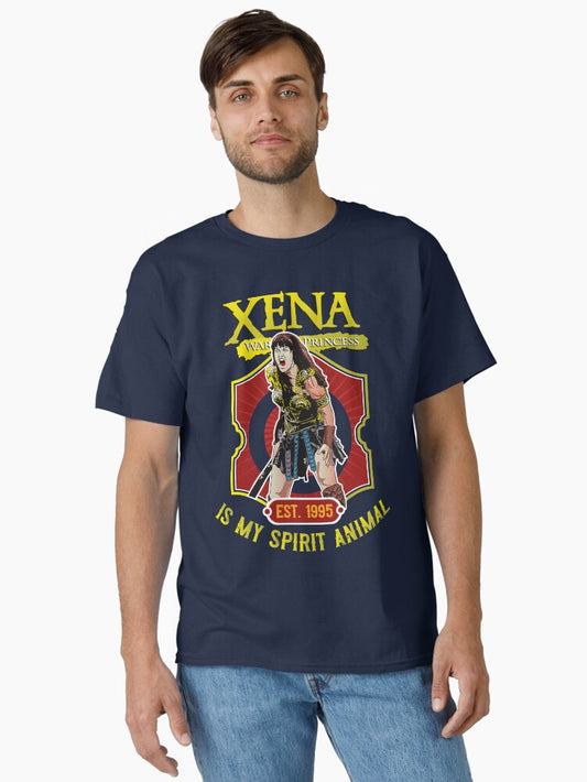 Xena Warrior Is My Spirit Animal Classic T-shirt | Premium Basketball Jersey | Fan Edition Apparel