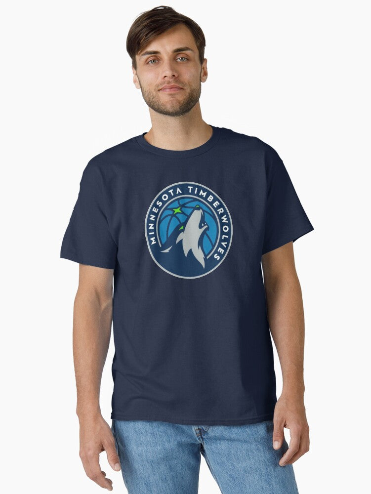 Minnesota Timberwolves Classic T-shirt | Trendy Graphic Tee | Casual Unisex T-shirt