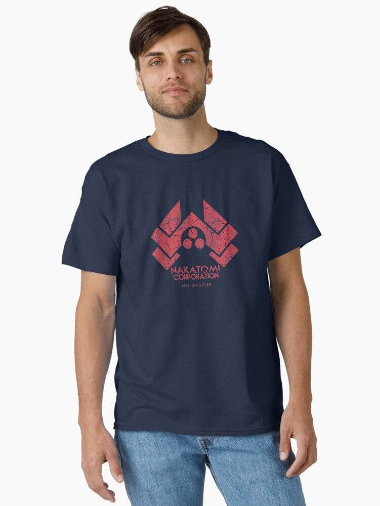 Nakatomi Corporation Die Hard Classic TShirt T-Shirt | Best-Selling Design | Great For Christmas Season