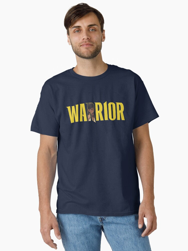 Warrior Logo With Ah Sahm Classic T-shirt | Premium Basketball Jersey | Fan Edition Apparel
