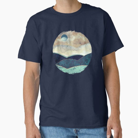 Blue Moon Classic T-Shirt for Sale by spacefrogdesign