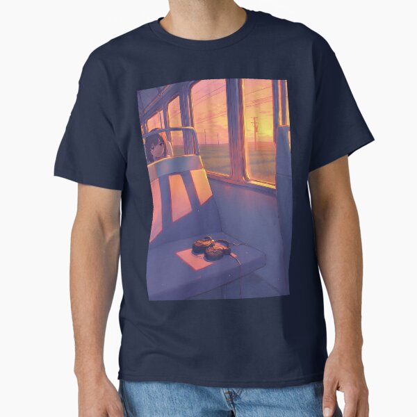 "on the train to Tokyo" Classic T-Shirt by Working-Woman