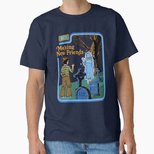 Making New Friends Classic T-Shirt for Sale by stevenrhodes