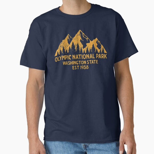 Olympic National Park Classic T-Shirt for Sale by zenbition