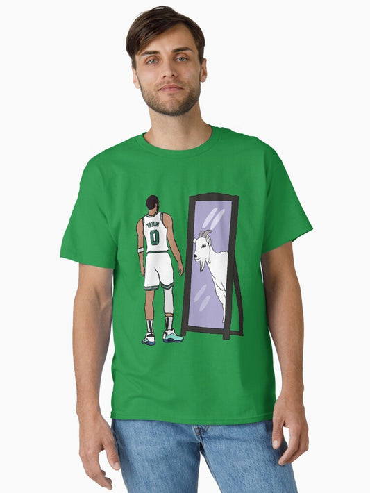 Jayson Tatum The Goat Classic T-shirt | Trendy Graphic Tee | Casual Unisex T-shirt