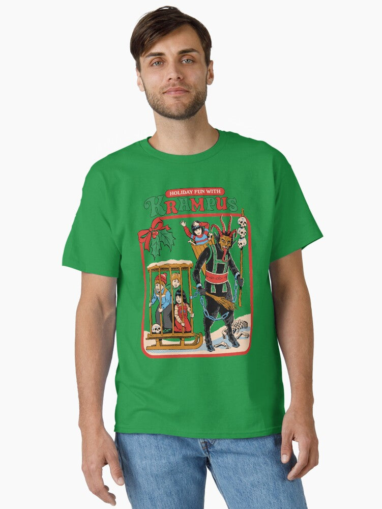 Fun With Krampus Classic TShirt T-Shirt | Vintage Christmas Look | Top Pick For Gifting
