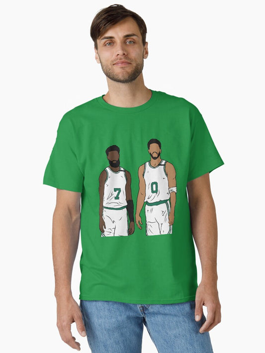 Jb And Jt Classic T-shirt | Trendy Graphic Tee | Casual Unisex T-shirt