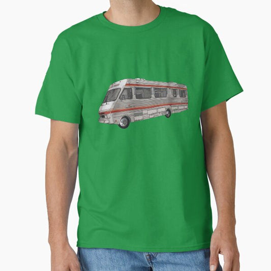 Hand Drawn Fleetwood Bounder Camper Classic T-Shirt for Sale by itsrturn