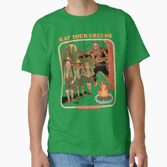 Eat Your Greens Classic T-Shirt for Sale by stevenrhodes