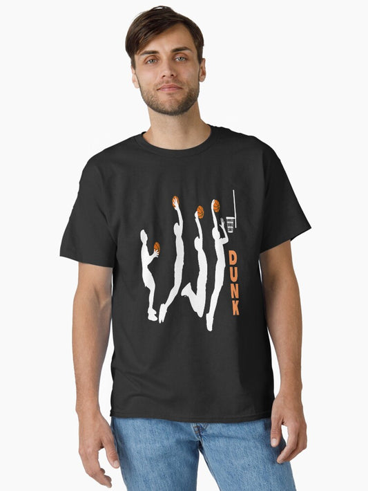 Evolution Basketball Dunk Funny Classic T-shirt | Premium Basketball Jersey | Fan Edition Apparel