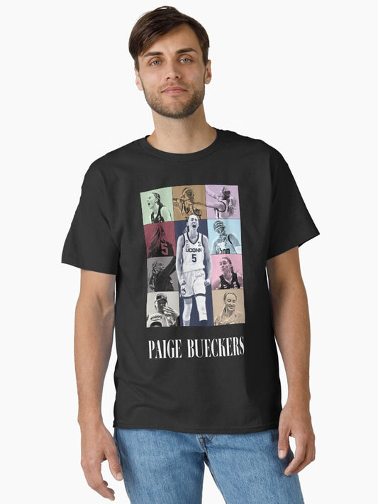 Paige Bueckers Eras Tour Classic T-shirt | Trendy Graphic Tee | Casual Unisex T-shirt