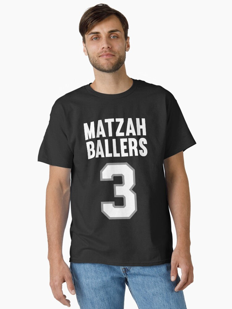 Matzah Ballers Classic T-shirt | Trendy Graphic Tee | Casual Unisex T-shirt