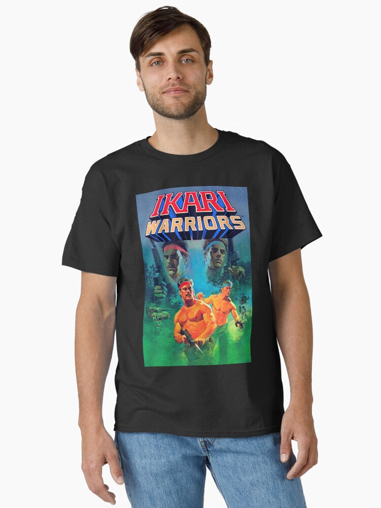 Ikari Warriors Game Cover 2 Hd Classic T-shirt | Premium Basketball Jersey | Fan Edition Apparel