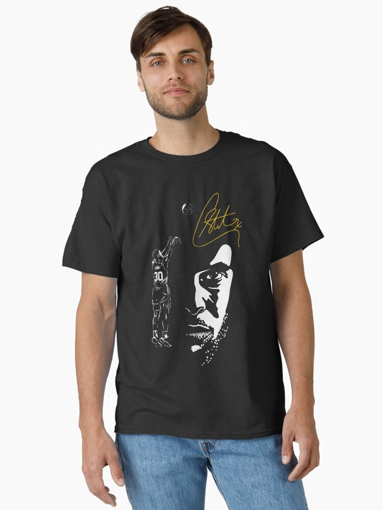 Steph Curry Classic T-shirt | Trendy Graphic Tee | Casual Unisex T-shirt