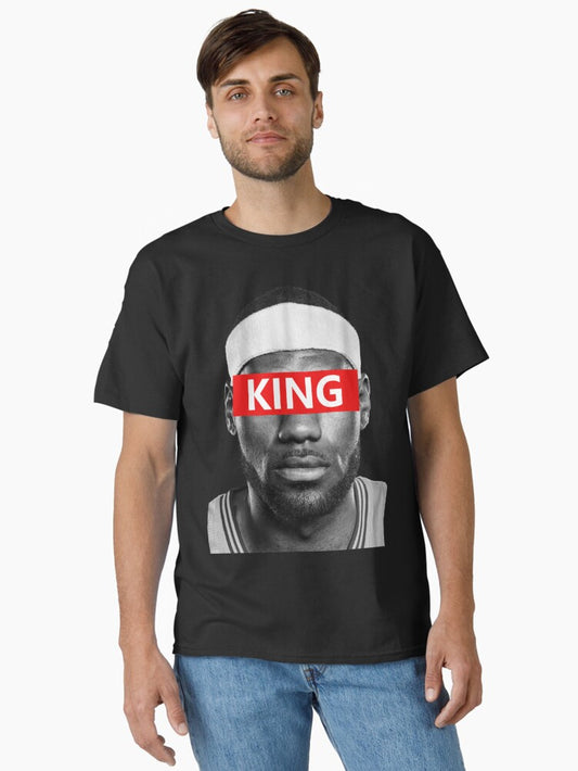 Lebron James - King Classic T-shirt | Trendy Graphic Tee | Casual Unisex T-shirt