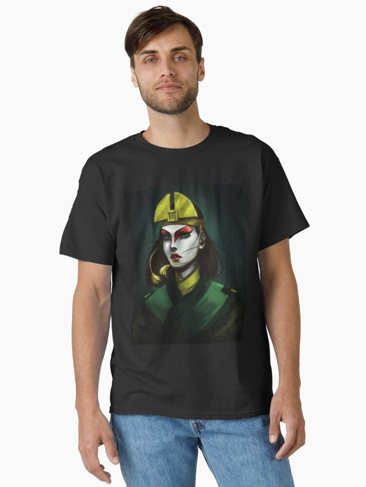 Kyoshi Avatar Classic T-shirt | Trendy Graphic Tee | Casual Unisex T-shirt