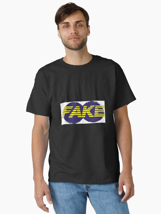 FAKE Oversized Classic T-Shirt T-Shirt | High-Quality Print | Top Pick For Fans