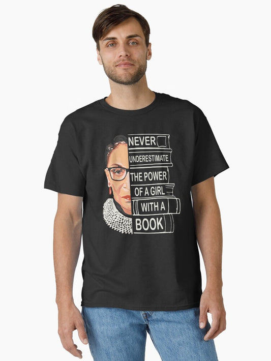 Supreme Court Justice Ruth Bader Ginsburg Classic T-Shirt T-Shirt | Exclusive Edition | Great Gift Idea