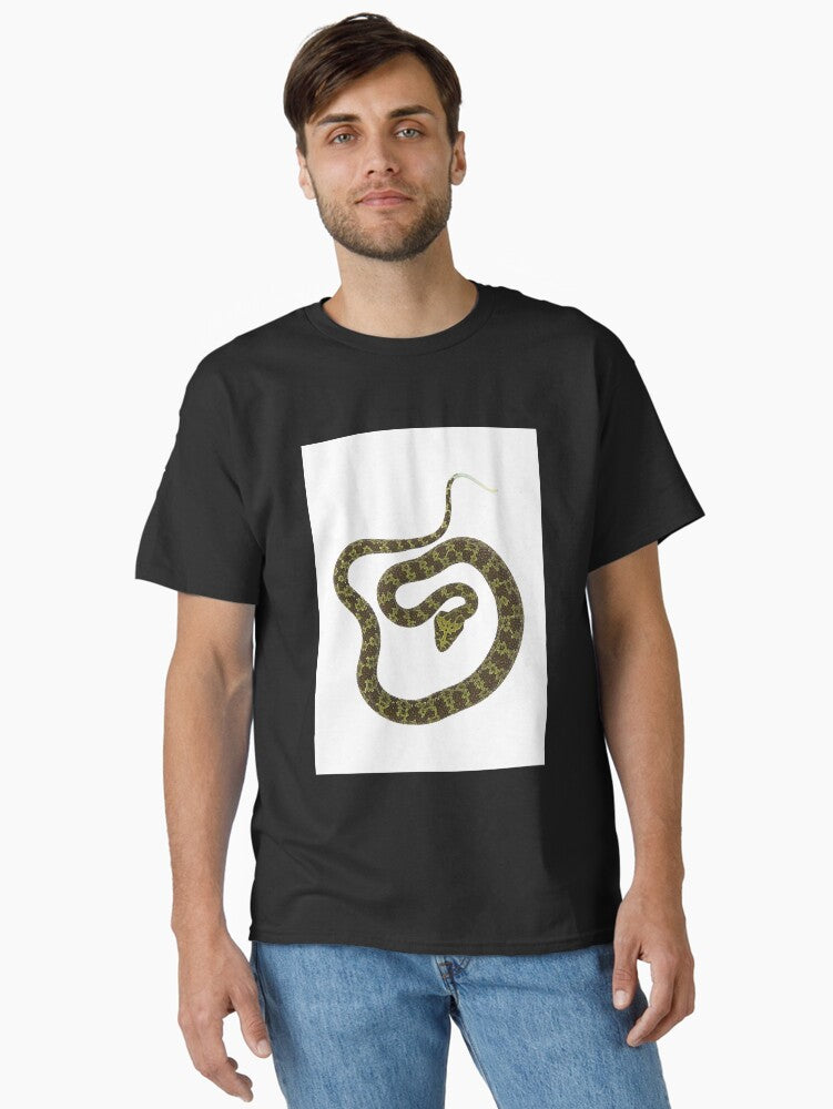 Mangshan Pit Viper Graphic Classic T-Shirt T-Shirt | Streetwear Vibe | Top Pick For Fans