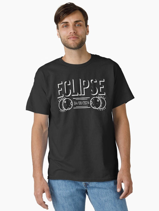 Eclipse 8th 2024 Gift For Eclipse Lover Classic T-shirt | Trendy Graphic Tee | Casual Unisex T-shirt