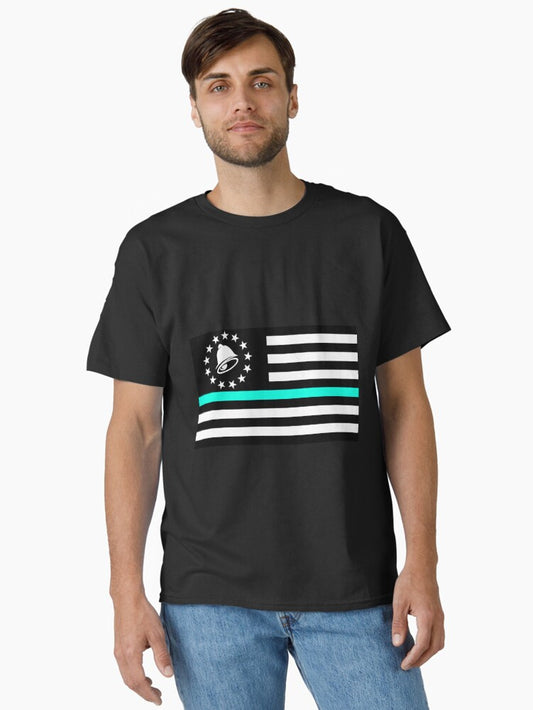 Thin Baja Blast Line Flag Classic T-Shirt T-Shirt | Viral Style | Perfect For Daily Wear