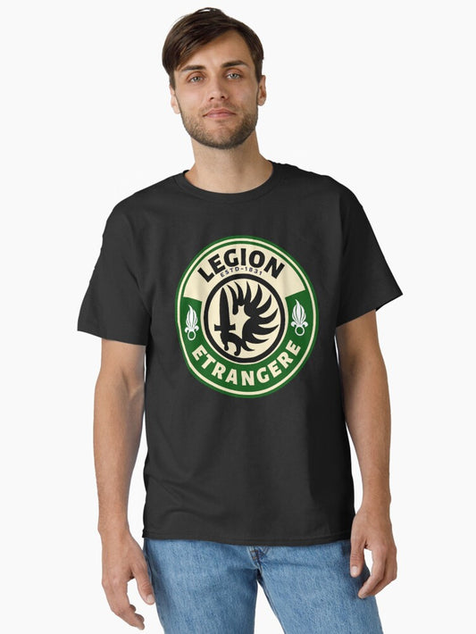 French Foreign Legion Classic T-shirt | Trendy Graphic Tee | Casual Unisex T-shirt