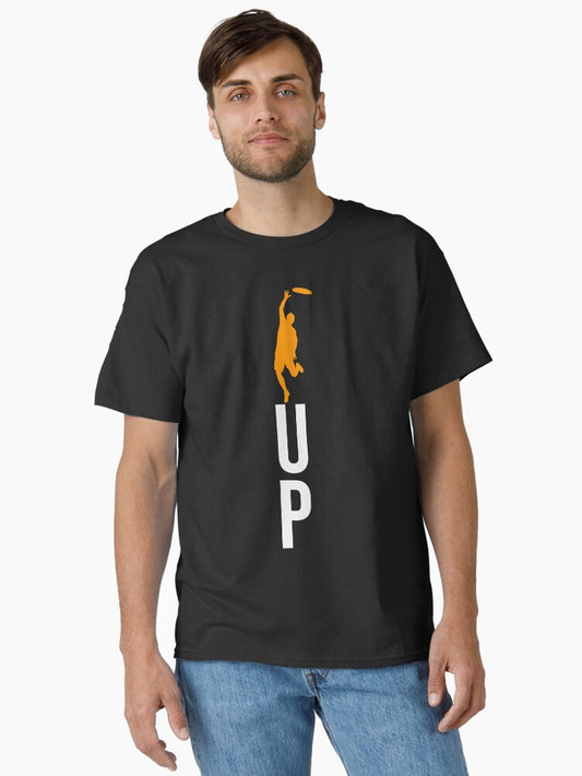 Ultimate Frisbee - Up Classic T-shirt | Trendy Graphic Tee | Casual Unisex T-shirt