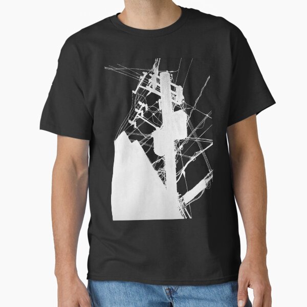 Power Lines Negative Classic T-Shirt for Sale by erlonmoura