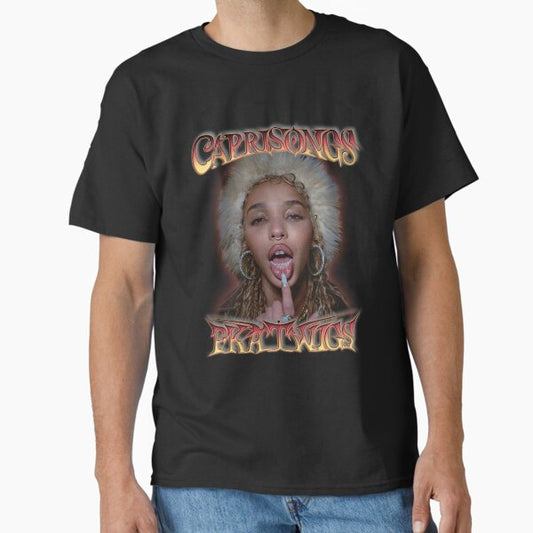 FKA twigs CAPRISONGS vintage style Classic T-Shirt by fallenalien1999