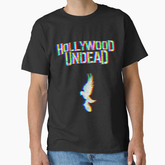 Hollywood Glitched (original) Classic T-Shirt for Sale by YumaAkaine