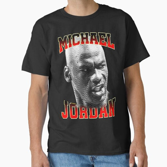 Michael Jordan Design #02 - Streetwear T-Shirt Classic T-Shirt by TRIIILOGY