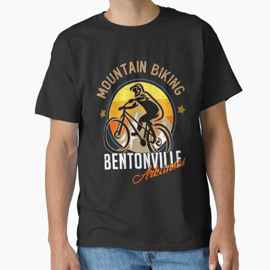 bentonville arkansas mountain biking Classic T-Shirt for Sale by taburok23