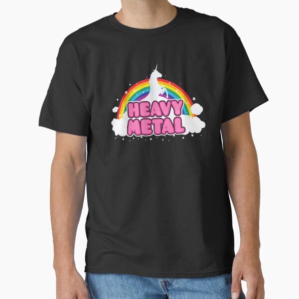 Heavy Metal Unicorn Classic T-Shirt for Sale by doduegeek