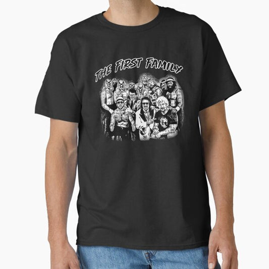 The First Family of Professional Wrestling Classic T-Shirt for Sale by MemfoBrand