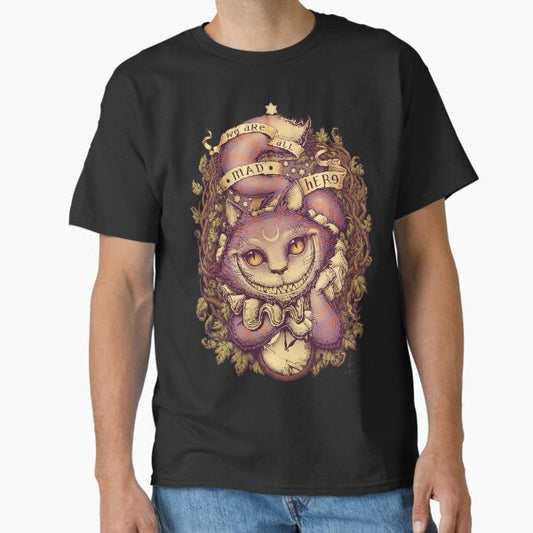 CHESHIRE CAT Classic T-Shirt for Sale by medusadollmaker