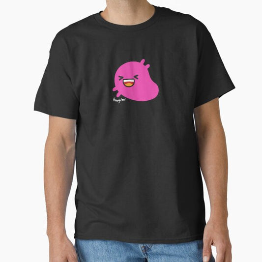 "Happyfeel VIRUSV black" Classic T-Shirt by virusv