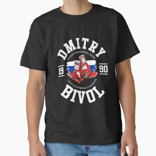 Dmitry Bivol Light-Heavyweight Champion Classic T-Shirt for Sale by vincedusty