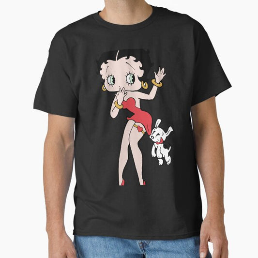 Betty Boop  Classic T-Shirt for Sale by KosmikByKelsey