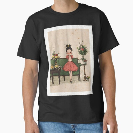 Elegant Vintage Coquette Classic T-Shirt for Sale by bapupa