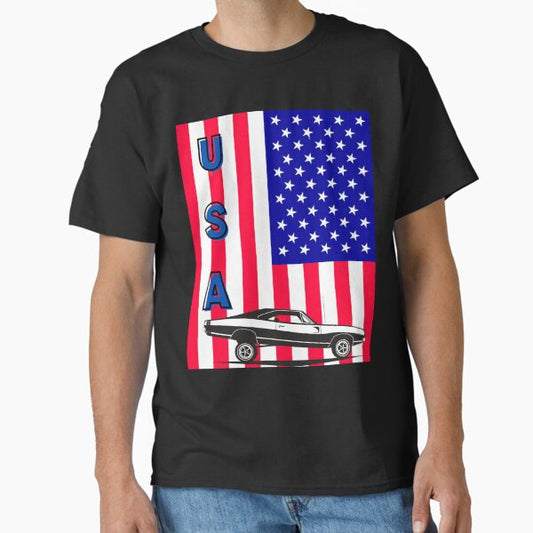 " driver from USA" Classic T-Shirt for Sale by Bart-Designs