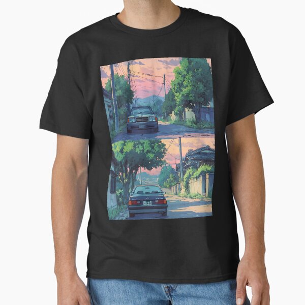 "Dreamy Lofi Anime Vibes" Classic T-Shirt for Sale by bapupa